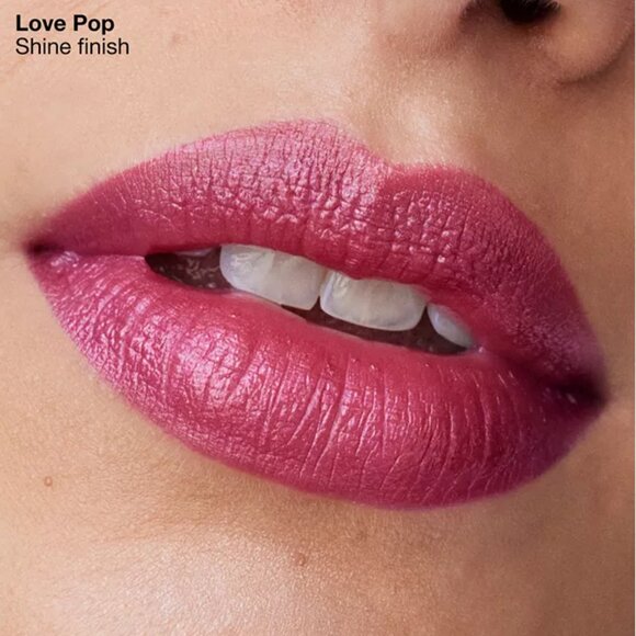 CLINIQUE “LIP LUXURY" 2 Piece Pop Longwear Lipstick/Pop Plush Creamy Lip Gloss - Picture 9 of 14